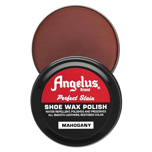Angelus Shoe Wax Polish 3oz (Mahogany)