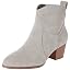 Light Grey Heather Microsuede