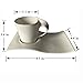 Cup& Saucer Set,Bone China Ceramic Teacup Coffee Cup with Golden Spoon & Coffee Saucer for Breakfast Afternoontea Home Kitchen