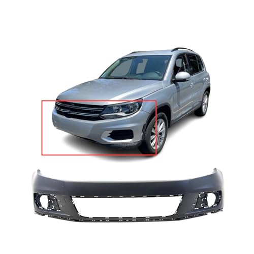 Image of FitParts Compatible with Volkswagen Tiguan 2012-2016 Front Bumper Cover