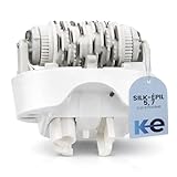 Anakel Home Tête d'épilation de Rechange 67030946 Compatible avec Braun Silkepil 7 Xpressive Pro et Compatible avec Braun Silk Epil 5, Couleur Blanche