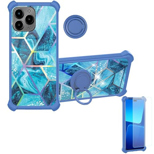 Aroepurt Funda Compatible para Packard Bell Daytona G16 Funda Case Carcasa Soporte Cover [con 9H Dureza HD Protector Pantalla] PC + Silicona Soporte IMDL LS