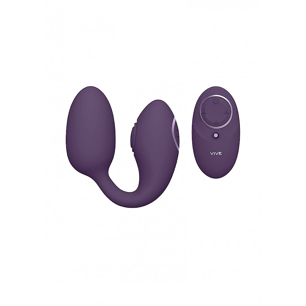 Œuf vibrant contre la routine amoureuse Aika Pulse Wave Purple Shots Vive - 7