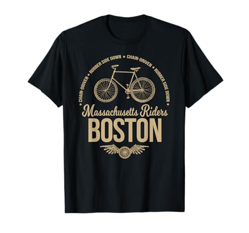 Massachusetts Riders Boston Cycling T-shirt