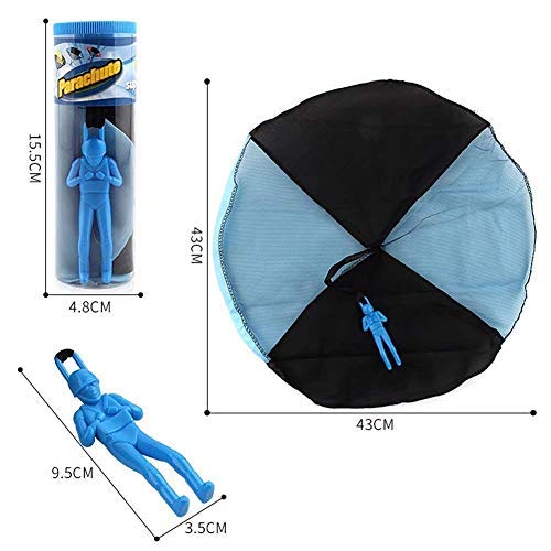 Hengbang 4Pcs Set Tangle Parachute Figures Hand Throw Soliders Square Outdoor Children's Flying Toys | No Strin #TOP5