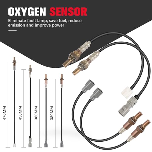 Sensor de Oxígeno para Toyota Sienna 17-20 Juego 4 Piezas miniatura 2