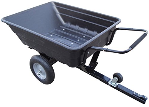 Greenstar 1731 Remorque avec benne basculante Plastique 250 kg capacité maximale