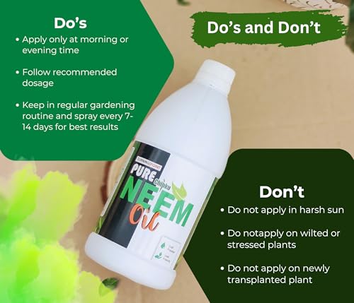 Image of Chipku Pure Cold Pressed Water Soluble Neem Oil 1 ltr Pack of 2 With Free Spray Gun Concentrate For Plants& Garden For Indoor & Outdoor Removes Aphids Fungus Thriphs For Making 50 Neem Spray Bottles