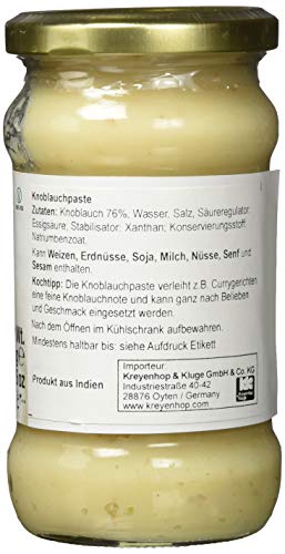 ASHOKA Knoblauchpaste, 6er Pack (6 x 300 g)