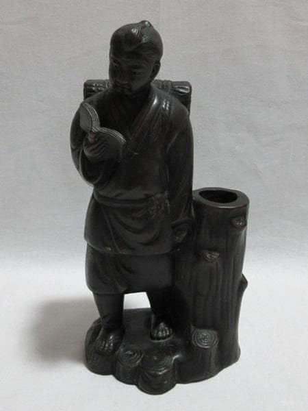 二宮金次郎二宮尊徳ブロンズ銅像一輪挿し骨董品昭和レトロアンティークヴィンテージ Amazon.co.jp: 二宮金次郎二宮尊徳ブロンズ銅像一輪挿し骨董品レトロ
