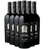 Bordeaux Origines Verdot tinto 2022 - Tutiac - DOP - Burdeos - Francia - Variedades de uva Petit Verdot - 6x75cl