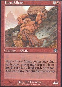 Magic The Gathering - Hired Giant - Mercadian Masques