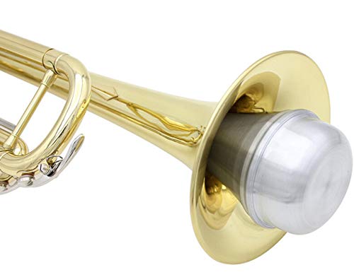 Trumpet Straight Mute,Hofire Lightweight Aluminum Practice Trumpet Mute Silencer #TOP6