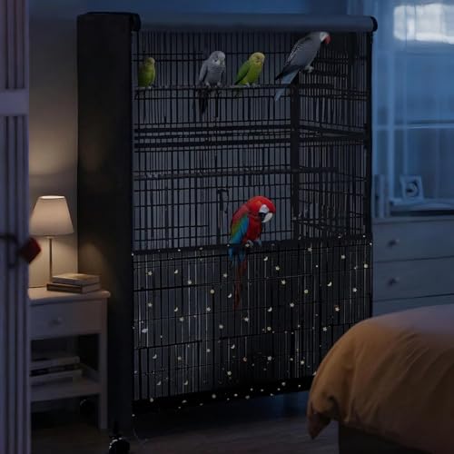 Housse de cage à oiseaux en polyester résistant aux intempéries format XL - 4