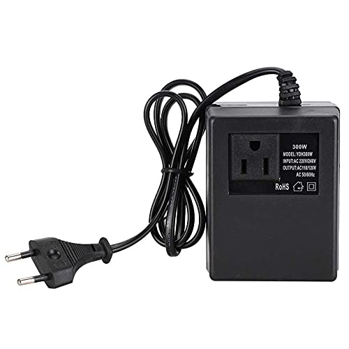Adattatore spina Trasformatore apparecchiature di alimentazione elettrica trasformatore di tensione 300 W Convertitore di tensione CA 220 V a 110 V Spina UE(EU plug) trasformatore 220 110
