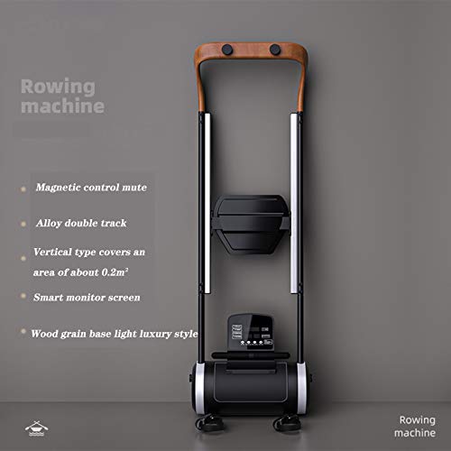 Image of Rowing Machine, Home Foldable Silent Magnetic Control, Exercise Fat Loss and Muscle Training Water Rowing Machine