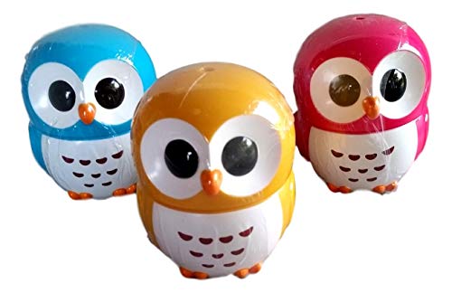 3-Count Lemon Scent Hand Cream Owl Jars, 0.6 Fl Oz Each