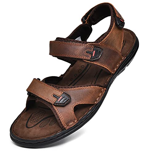 Arcbrothers Men's Sandals Hiking Athletic Sandals Non-Slip Water Sandals Comfortable Sport Sandals Open Toe Casual Beach Sandals #TOP28