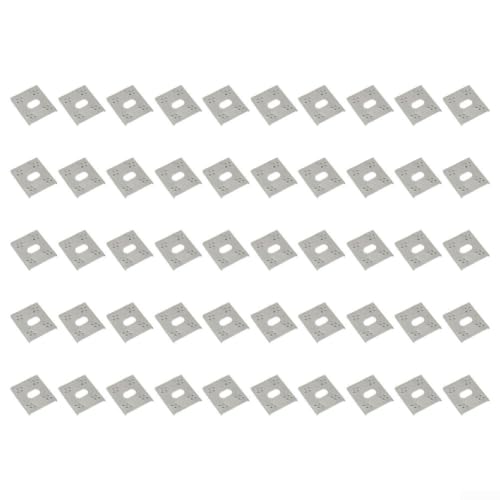 Image of Stainless Steel Solar for Earthing Sheet 41x50mm 50pcs Stainless