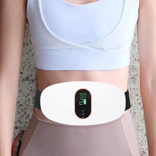 Cinturón abdominal eléctrico con masaje vibratorio y ejercicio pasivo cómodo 4
