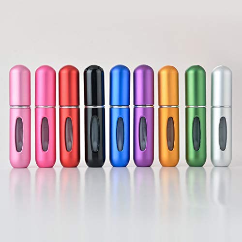 KKmoon Mini frascos de perfume recarregáveis ​​portáteis bomba spray atomizador para viagens 5ml