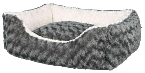 TRIXIE Kuschelbett Kaline 50 x 40 cm grau/Creme