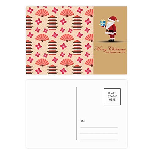 Cartes postales Sakura Tour du temple du Japon en papier premium pour collectionneurs