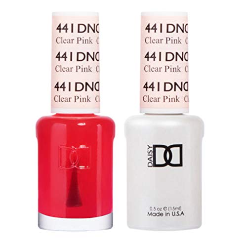 DND 441 Clear Pink Gel & Matching Polish Set - DND Gel & Lacquer