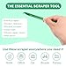9 Pieces Plastic Scraper Tool Scratch Free Crevice Cleaning Sticker Remover Tool Multipurpose Non Scratch Scrapers for Tight Spaces, Kitchen, Crevices, Auto Detailing, Paint