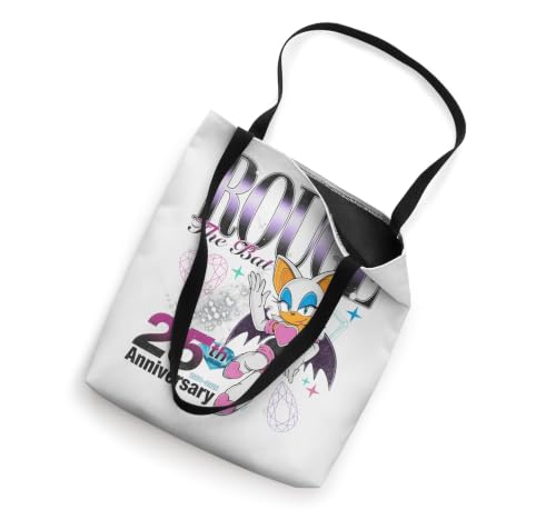 Sonic the Hedgehog Rouge 25th Anniversary Distressed Tote Bag