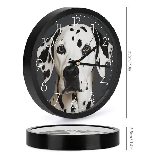 Horloge murale numérique décorative ronde de 25,4 cm à piles - 3