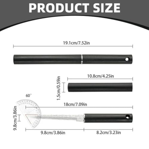 Image of Multifunctional Fruit Knife, Paring Knife Stainless Steel Professional Kitchen Knives with Ergonomic Black Handle for Fine Cutting Tasks (Pack of 1, Black)