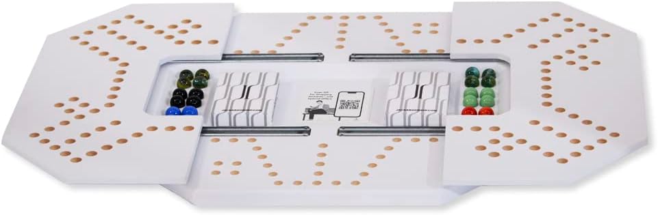 ALWAH Jackaroo 4/6 Player White Leather الواح جاكارو 4/6 لاعب جلد لون ابيض –