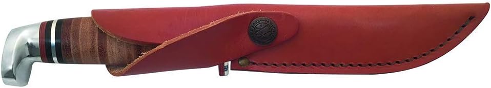 CASE XX WR Pocket Knife Fixed Blade Polished Leather Item #379 - (M 3 Finn SS) - Length Closed: 6 1/2 Overall Inches : Hunting Knives : Sports & Outdoors