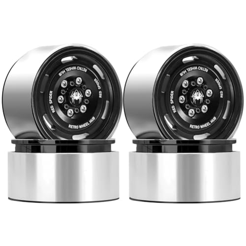 Roues Beadlock 1.9 Aluminium pour Éviter le Déjantage de votre RC Crawler TRX4 D90