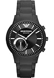 Emporio Armani Smartwatch Hybrid Connected da Uomo con Cinturino in Acciaio Inossidabile, ART3001