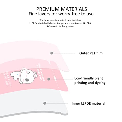 Sacos de armazenamento de comida de bebê portátil,Saco de Leite em Pó para Bebês Infantes Toddlers -