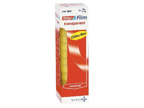 Tesafilm Office 12er TES 57401-00002 ** # 10mx12mm Klebefilm