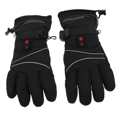 OUNONA Touchscreen Compatible Heated Gloves Men's Women's Electric Ski Gloves Winter Hand Warmers for Outdoor Use