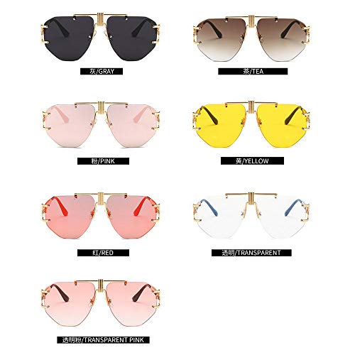 mincl/Vintage Retro Shield Visor Sunglasses 2019 Oversized Unisex Windproof Glasses One Peice Big Frame Goggles Sun Glasses4