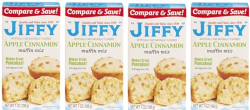 Pack Of 4 Apple Cinnamon Muffin Mix, 7 oz.