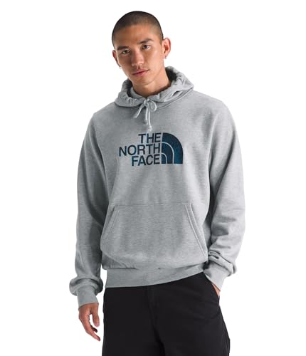 THE NORTH FACE Men's Evolution Regenerative Ink Half Dome Hoodie | 2 Piece Hood With Adjustable Drawcord