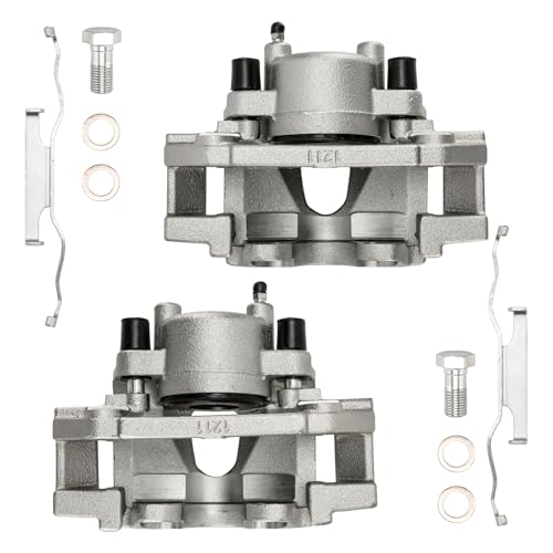 Image of PHILTOP Front Brake Caliper 18-B4776, 18-B4777 Compatible with 2001-2007 Chrysler Town & Country, 2001-2007 Dodge Grand Caravan, 2001-2007 Dodge Caravan, 2003 Chrysler Voyager
