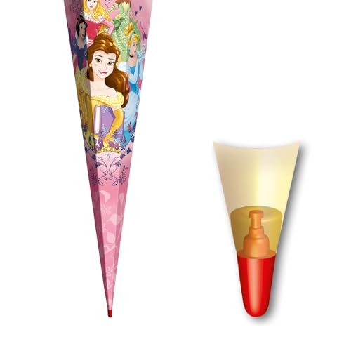 Bolsa escolar de Disney Princess de 85 cm con base angular y tul protector ROTH rojo 6