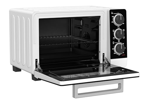 Brandt - FC265MWST - Mini Four Électrique - 5 Modes De Cuisson (Chaleur Tournante, Convection Naturelle…) - Minuteur - 26L - 1500W - Blanc – Image 4