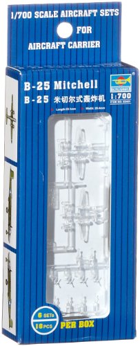 Trumpeter 1/700 B25 Mitchell Aircraft Set for USS Hornet (18-Box)