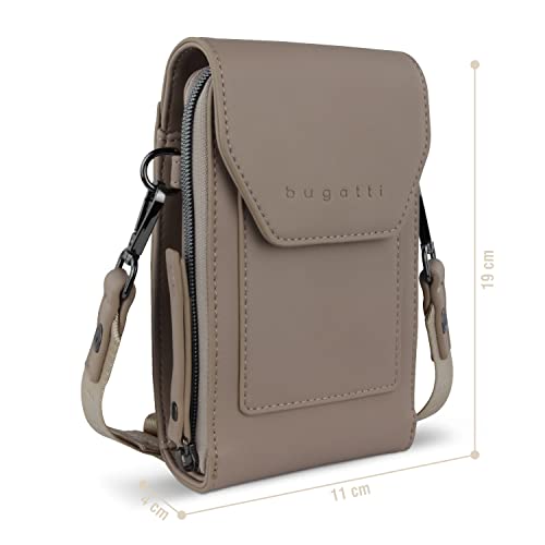 Bolso para móvil mujer bandolera bugatti Almata pequeño y funcional 3