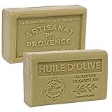 1 Seife zu je 60 gr. Savon de Marseille - Lavendelseife - Rosenseife - Jasminseife -Eisenkrautseife,...