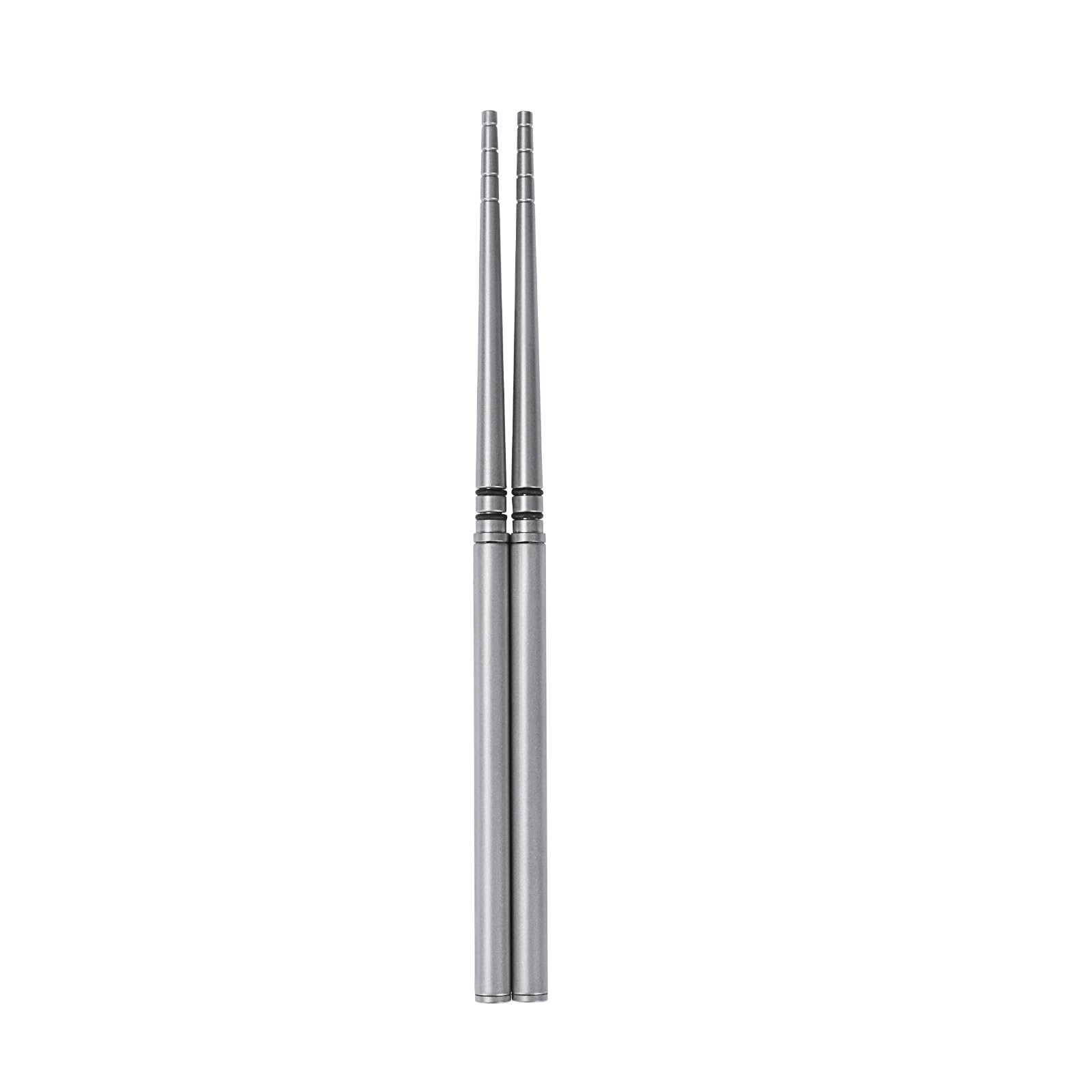 SILVERANT Titanium Folding Chopsticks, Collapsible Tableware Ultralight Utensils for Outdoor Travel Camping Backpacking(Fold Chopsticks)
