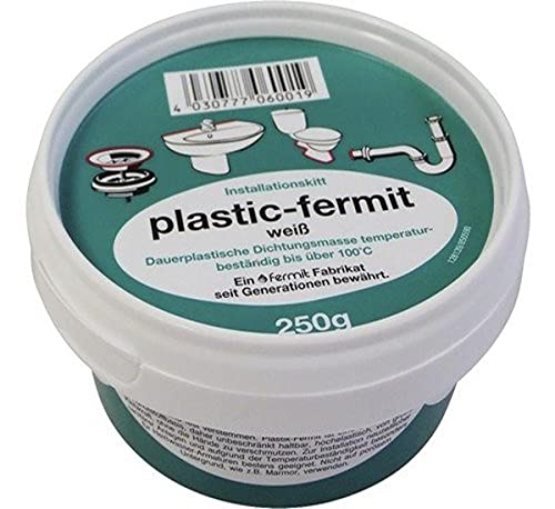 Plastic-Fermit-Aqua 5343 | Installationskit | weiß | 250g Dose